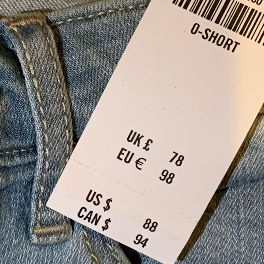 Abercrombie and Fitch light wash jeans